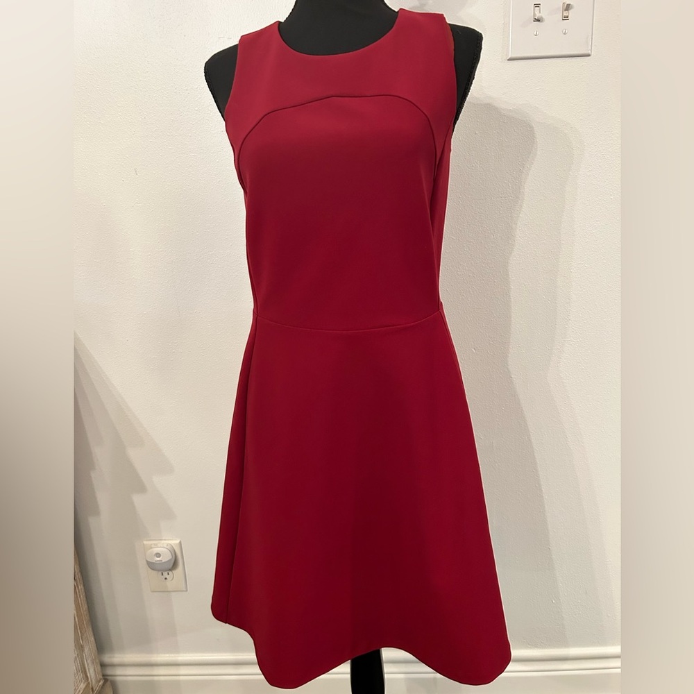 Madewell Adore Red Sleeveless Dress‎ Size 4 Preowned